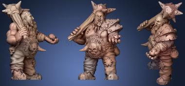 3D model Ogre Mercenary (STL)